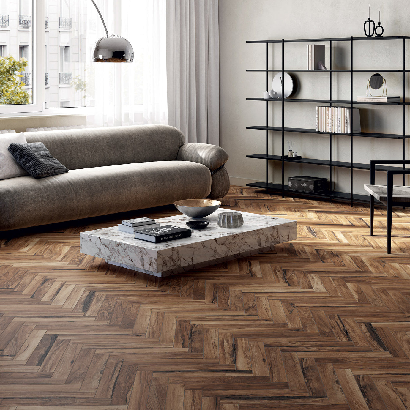 Sherwood timber parquet Walnut