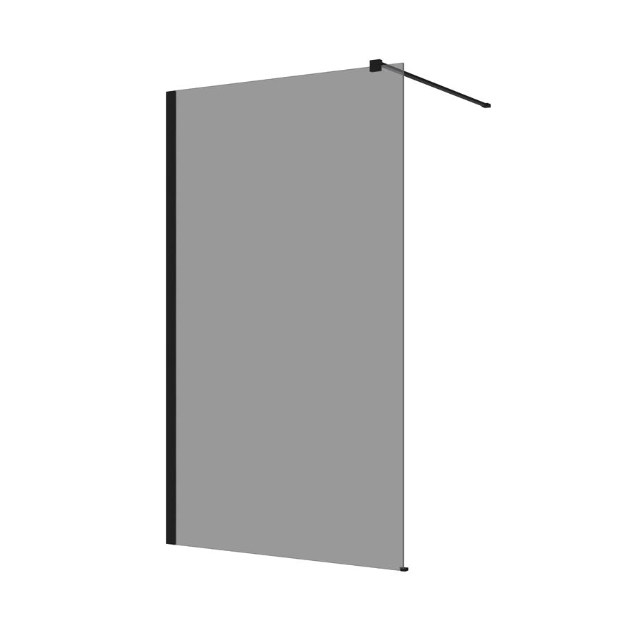 Screen wall fixed shower panel