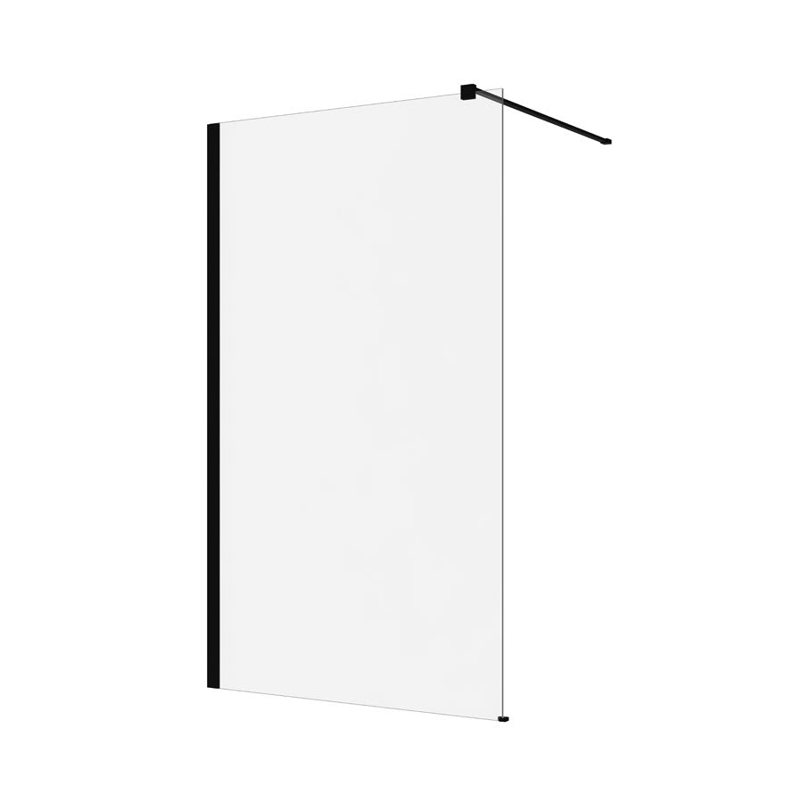 Screen wall fixed shower panel