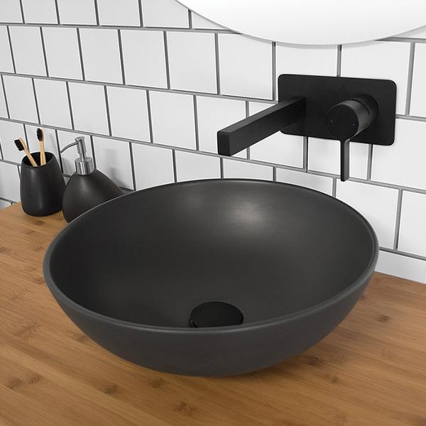 Solar above counter basin