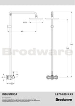 Industrica Exposed Shower Set