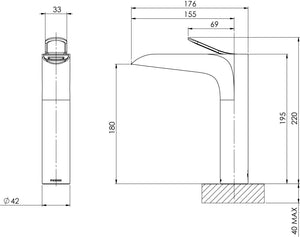 Nara vessel mixer