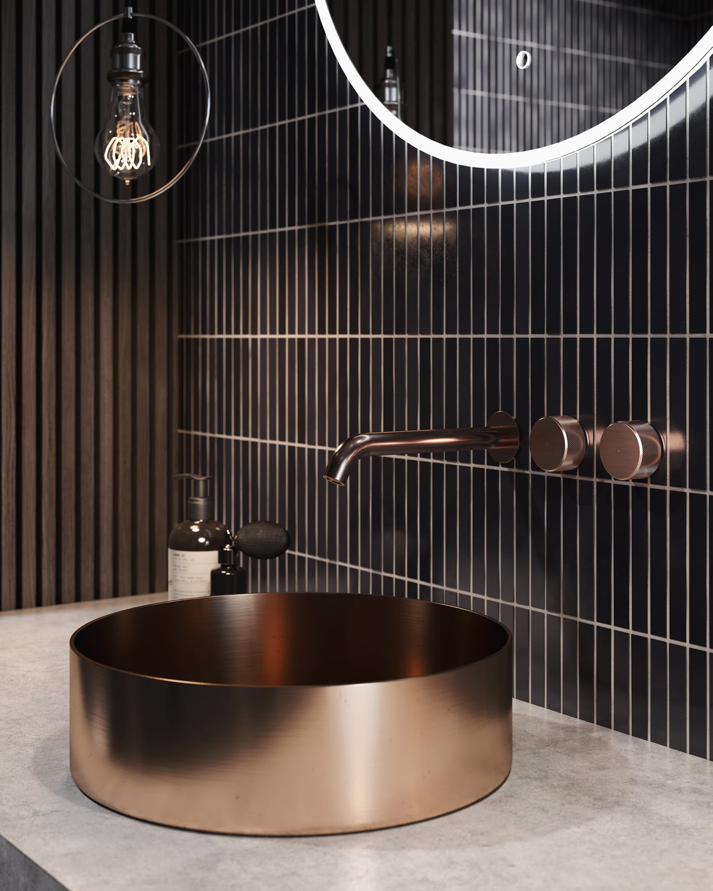 Trillion Wall Mount Basin Set - 6 colours available