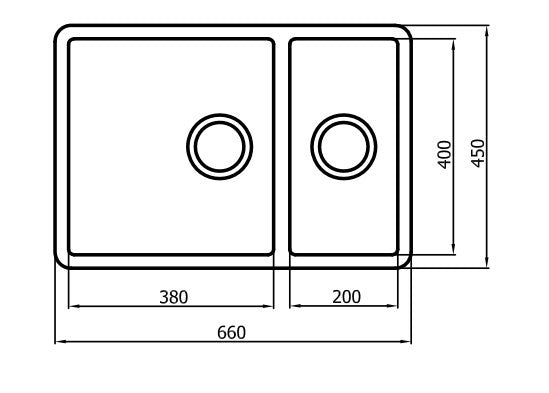 Art 66D Stainless Square 1 & 1/2