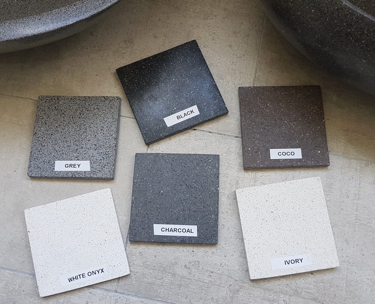 Terrazzo Romeo Round Bath 1500