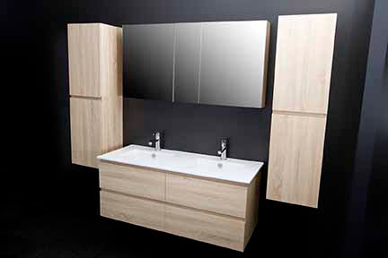 Parisi Evo 1200 Twin vanity