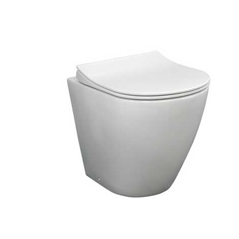 Ellisse Wall Faced Pan Rimless