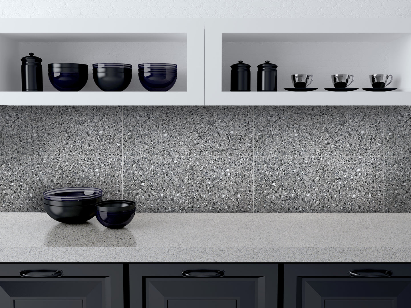 Terrazzo Cement Light grey