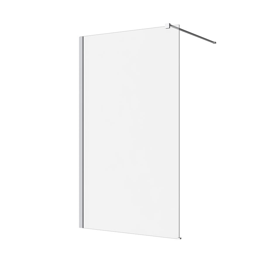 Screen wall fixed shower panel